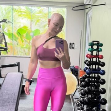 Com doença autoimune, mãe de Lucas Lucco fala sobre rotina de treinos: ‘Sabia que ia impactar’