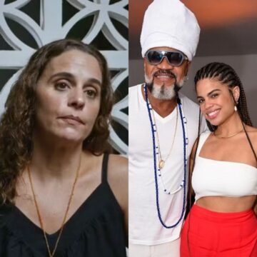 Helena Buarque desabafa sobre relação de Carlinhos Brown com os filhos: ‘Precisou fazer escolhas’