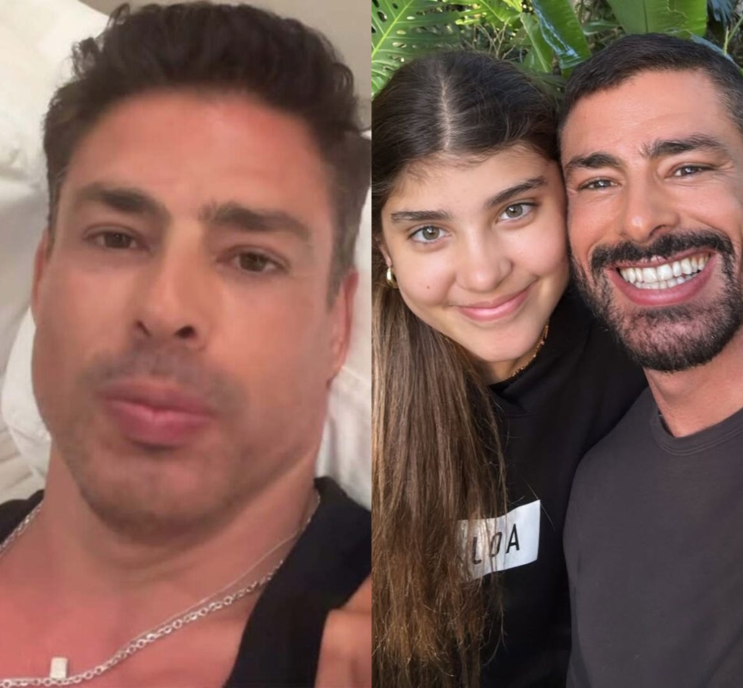 Cauã Reymond reflete sobre paternidade durante viagem com a filha na Bahia