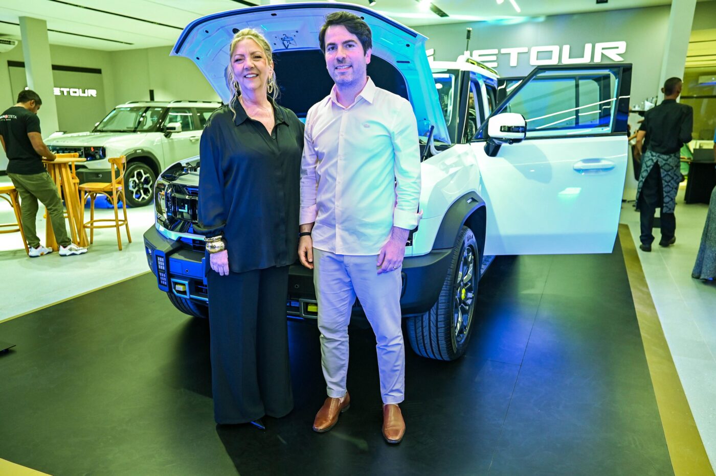 Renata Gonzalez e Diego Fraiz