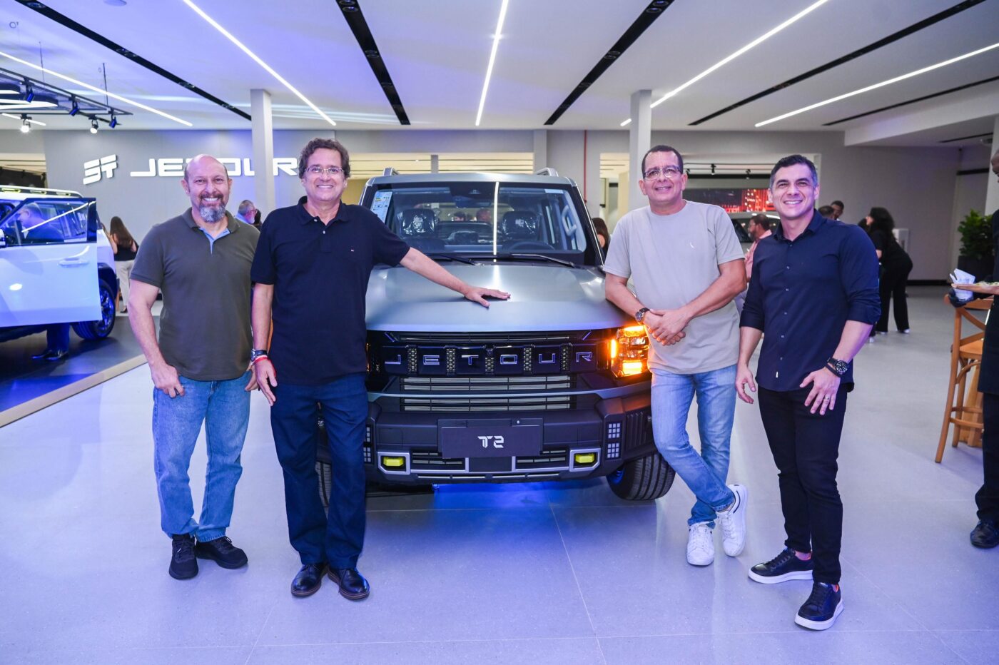 Duda Godinho, Roberto Nunes, Ricardo Vasconcelos e Anderson Magalhães