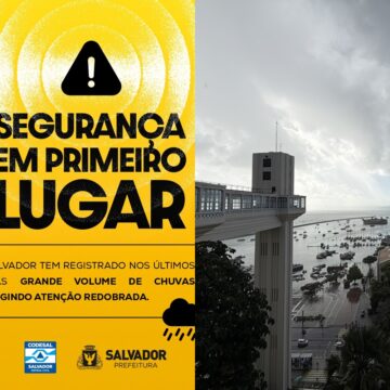 Prefeitura de Salvador divulga cartilha com orientações após chuvas intensas