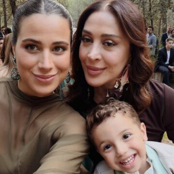 Claudia Raia abre álbum de família em casamento da sobrinha na Espanha
