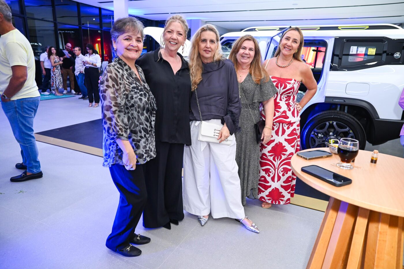 Maria Paula Athayde, Renata, Sônia, Benita Gonzalez e Zilda Gomes