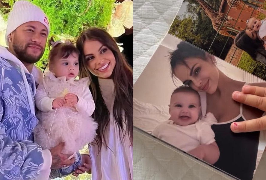Filha de Neymar encanta em momento fofo com a mãe; veja vídeo