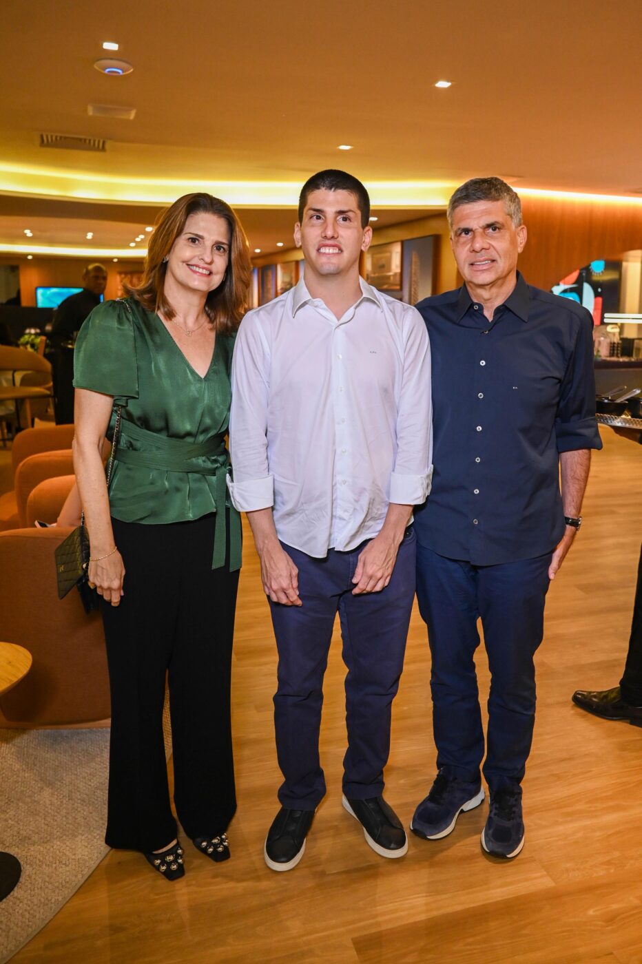 Josinha, Luis Filipe e Gercino Coelho