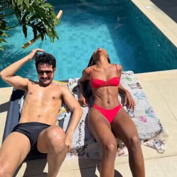 Duda Santos curte domingo ao lado de João Fontenelle e compartilha registro nas redes