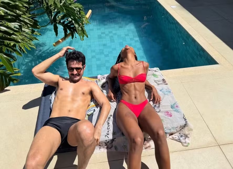 Duda Santos curte domingo ao lado de João Fontenelle e compartilha registro nas redes