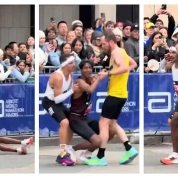 Brasileiro vira manchete internacional após ato de empatia na Maratona de Boston