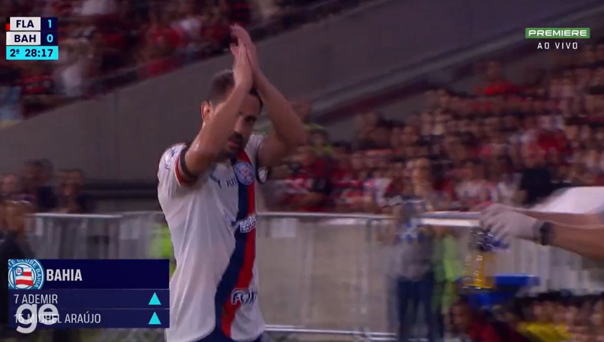 Vídeo: Everton Ribeiro é ovacionado no Maracanã em reencontro com a torcida do Flamengo