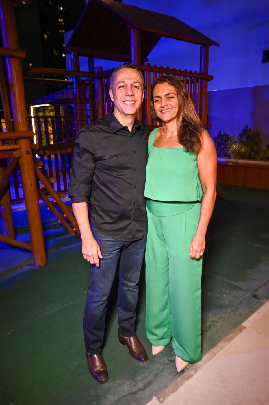 Fernando Almeida e Sheila Melo