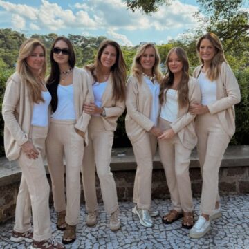 Rafa Justus e Ticiane Pinheiro combinam looks para o domingo de Páscoa