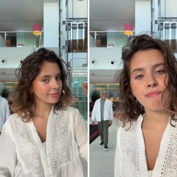 Neta de Gilberto Gil viraliza ao dançar funk na frente do avô e arranca risadas: ‘Nunca imaginei’