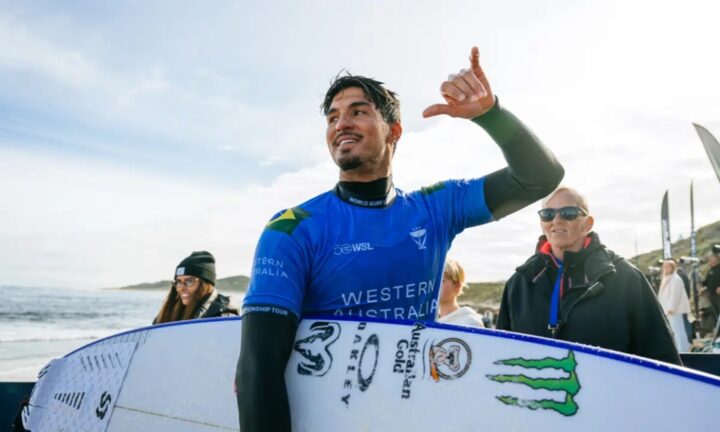 Surfe: Gabriel Medina e Luana Silva garantem vice-campeonato na Austrália