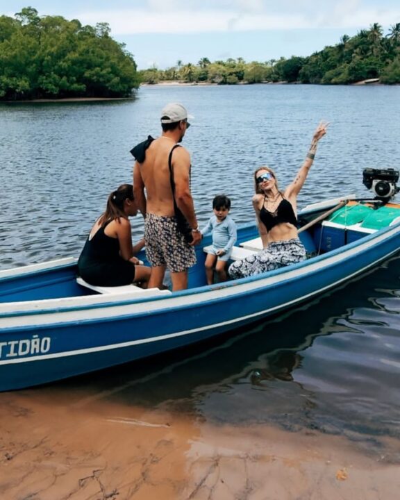 Gabriela Pugliesi escolhe destino na Bahia para Semana Santa em família; veja fotos
