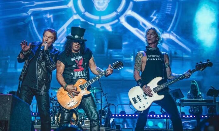 É nesta quarta (15): Guns N’ Roses vem a Salvador para show na Arena Fonte Nova