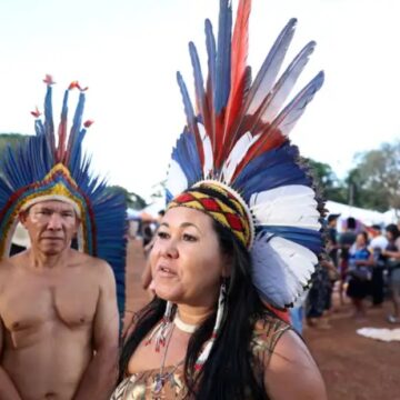 Indígenas relatam que desmatamento impacta produção de cocares: ‘Tristeza muito grande’