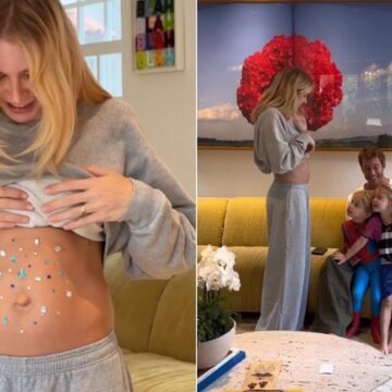 Grávida, filha de Xuxa anuncia que está à espera de um menino