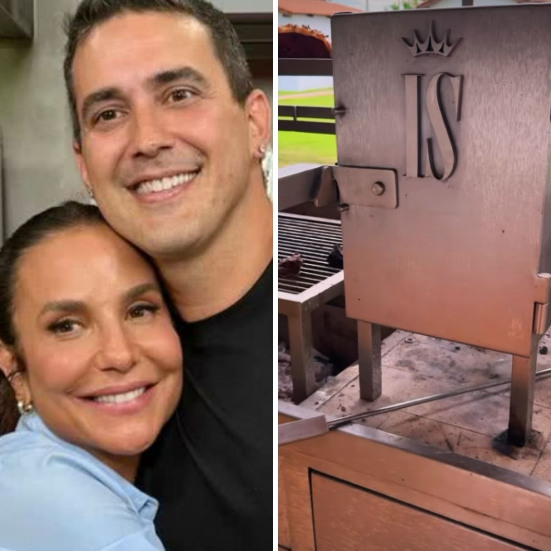 Ivete Sangalo ganha churrasqueira estilizada de André Marques para nova casa em Juazeiro