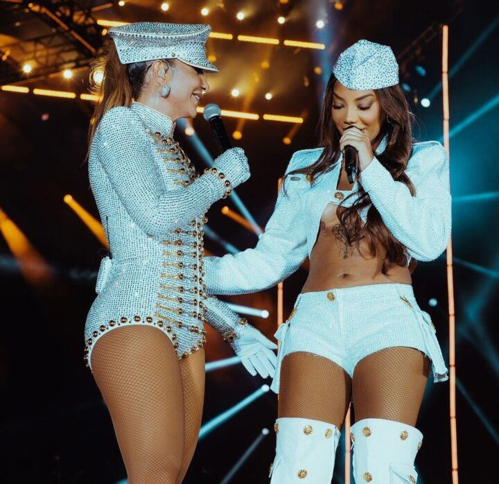 Ivete Sangalo anuncia participação especial de Ludmilla em show da turnê ‘Clareou’ no Rio