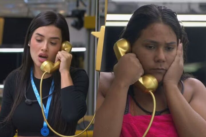 Jordana e Chaiany atendem Big Fone e ganham prêmios no BBB 26
