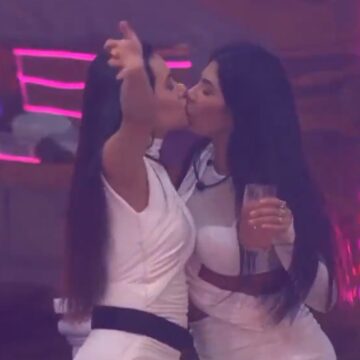 Jordana e Marciele se beijam em festa do BBB 26; veja vídeo