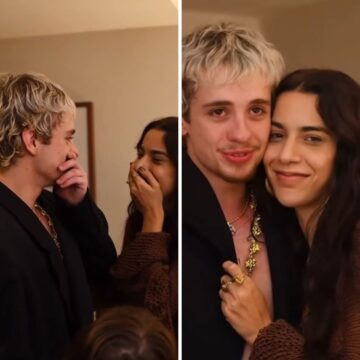 Juliano Floss se emociona ao reencontrar Marina Sena após final do BBB 26; assista