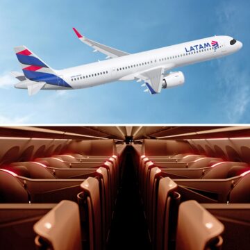 Novos aviões da LATAM terão assentos-cama na executiva e capacidade para mais de 170 passageiros