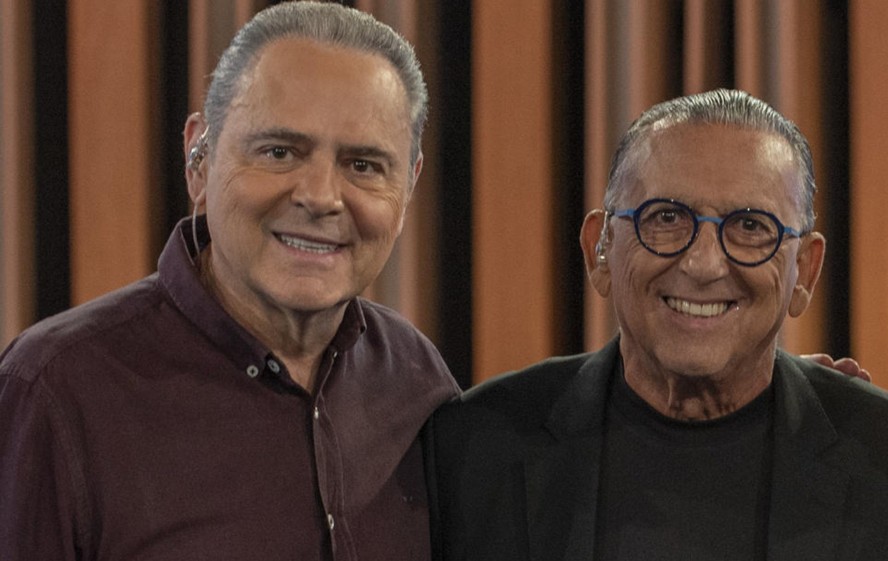 Luis Roberto recebe apoio de Galvão Bueno após diagnóstico de neoplasia: ‘Amigo querido’