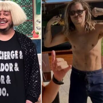 Após perder mais de 30 kg, Marcus Majella exibe novo físico em viagem a Búzios