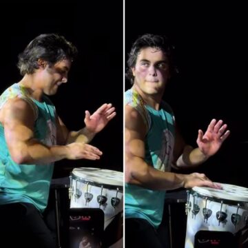 Marcelo Sangalo toca com a Timbalada em festa em Salvador