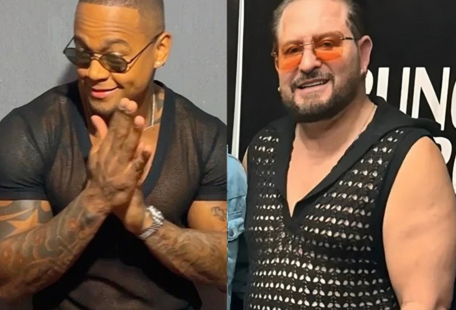 Marrone tenta copiar look de Léo Santana e brinca: “Está longe”