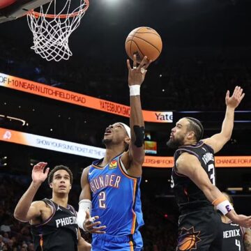 Oklahoma City Thunder elimina Suns com brilho de Shai nos playoffs