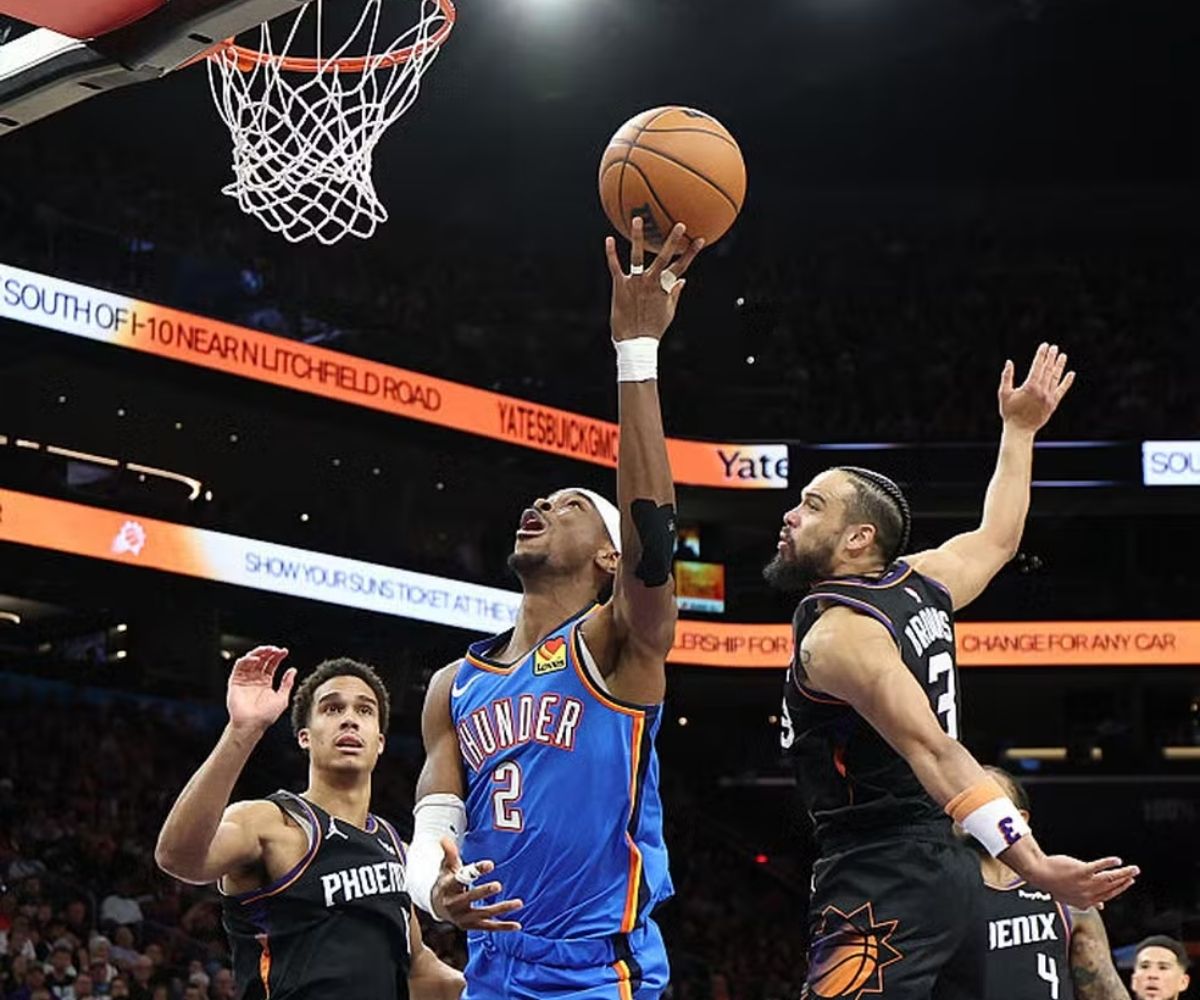 Oklahoma City Thunder elimina Suns com brilho de Shai nos playoffs