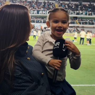 Filha de Neymar e Bruna Biancardi dá show de fofura ao falar sobre fama do pai