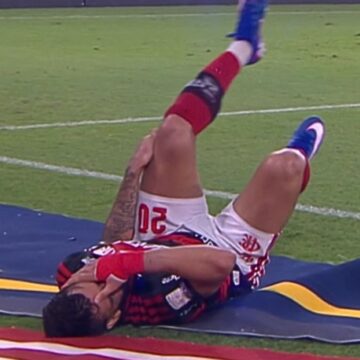 Paquetá deixa campo com dores no joelho e preocupa o Flamengo após vitória sobre o Bahia