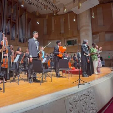 Neojiba inicia turnê histórica na China com concerto em Pequim