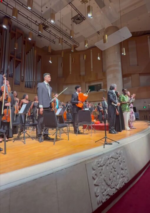 Neojiba inicia turnê histórica na China com concerto em Pequim