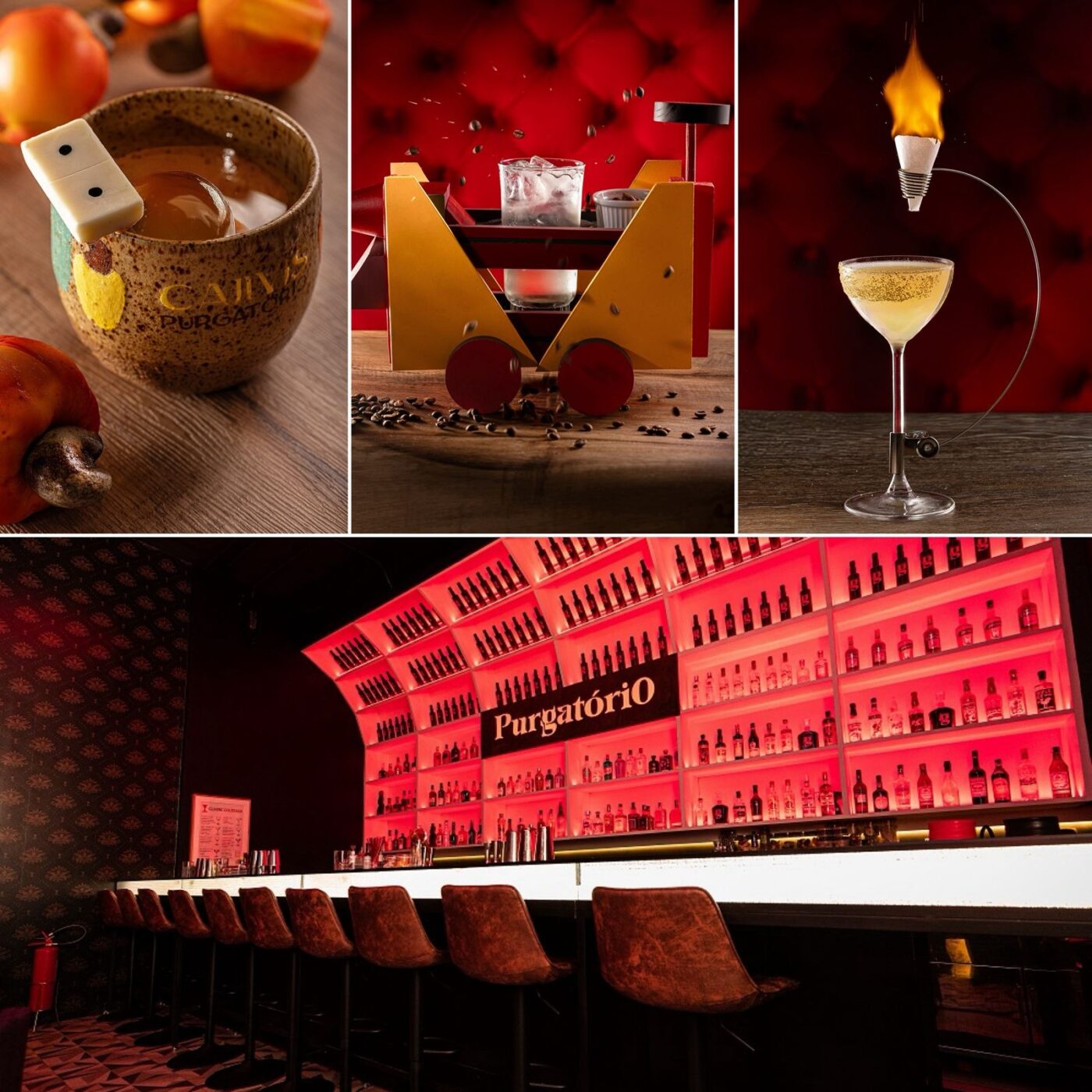 Purgatório Bar lança carta de drinks inspirada na Bahia com 12 coquetéis inéditos