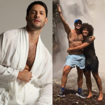 Ator Rainer Cadete faz homenagem para filho de 19 anos e se declara: ‘Ser teu pai é a experiência mais bonita’