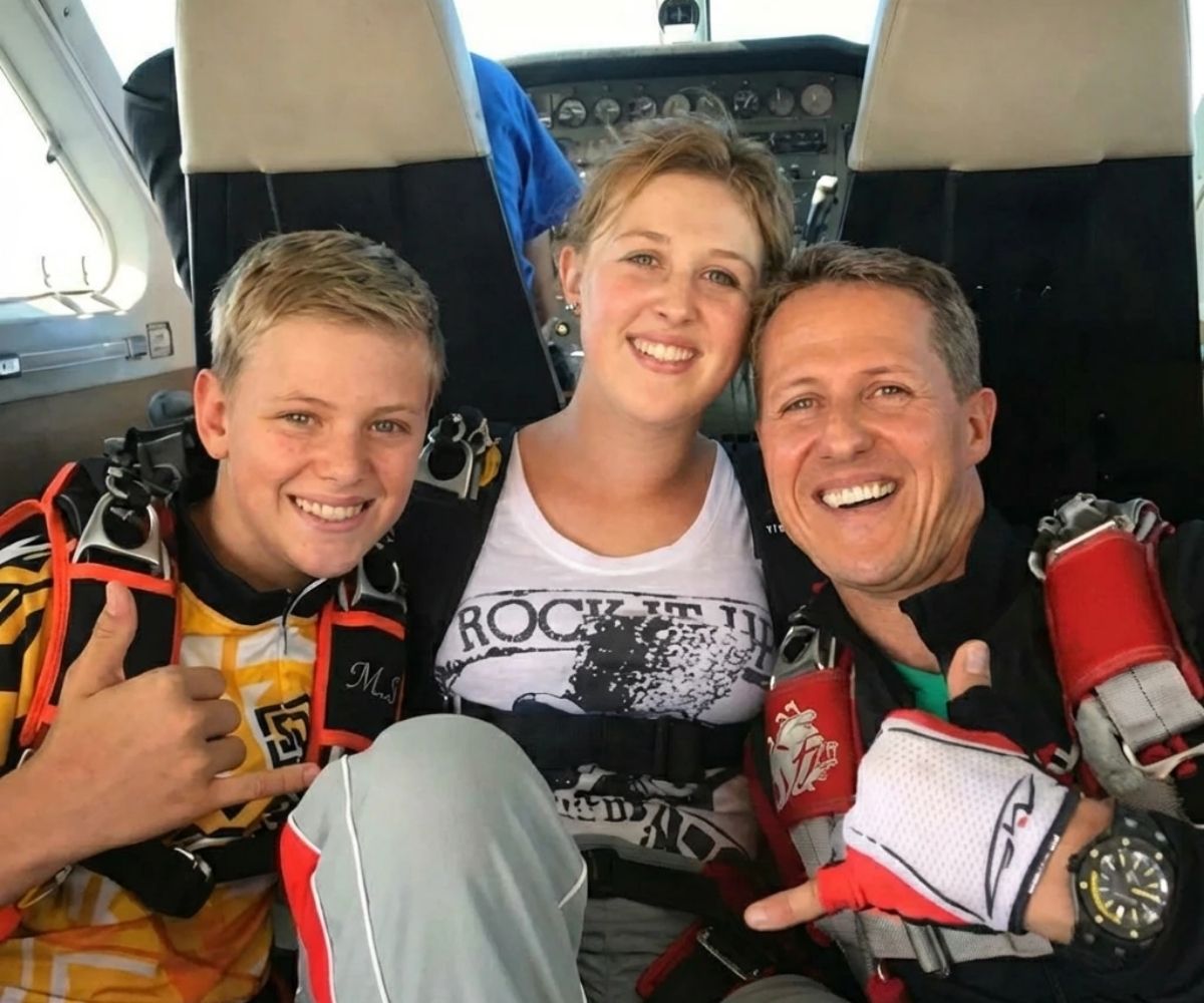 Filha de Schumacher quebra silêncio em documentário e relata impacto do acidente do pai