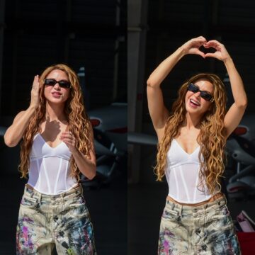 Shakira desembarca no Rio de Janeiro para show histórico em Copacabana
