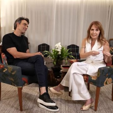 Tadeu Schmidt fala sobre relação com o irmão Oscar no Fantástico: “Ele é o herói que eu tinha em casa”