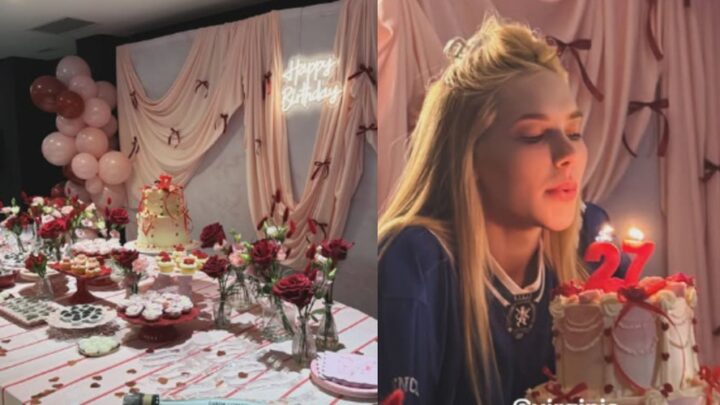 Virgínia Fonseca completa 27 anos e ganha festa surpresa em Madri