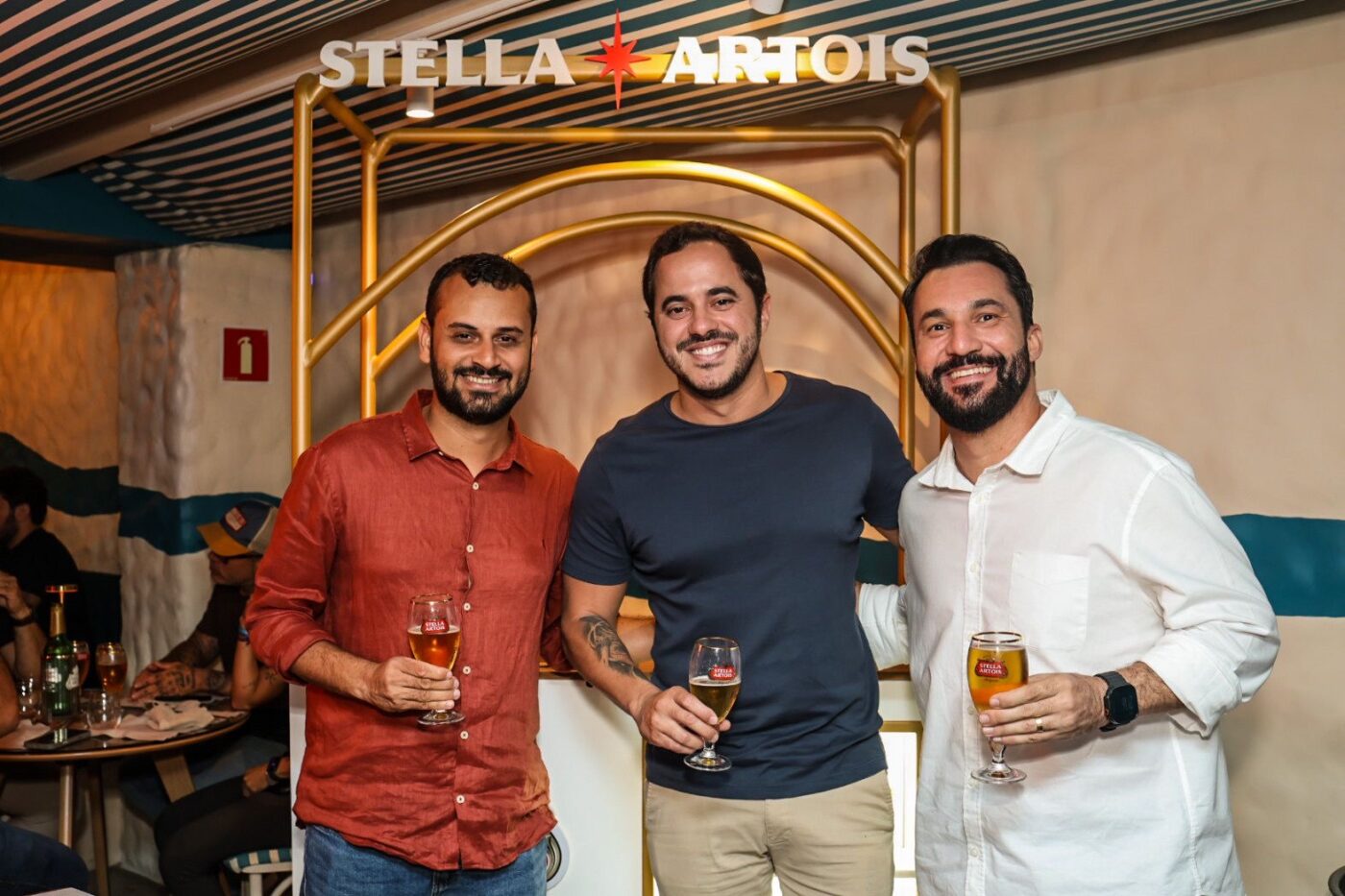 Lucas Rodrigo, Paulo Gabriel e Sávio Andrade