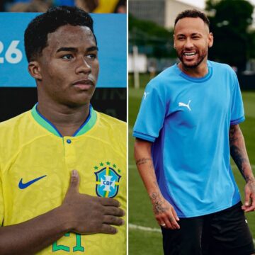 Endrick fala sobre Neymar na Copa do Mundo 2026 e elogia atacante