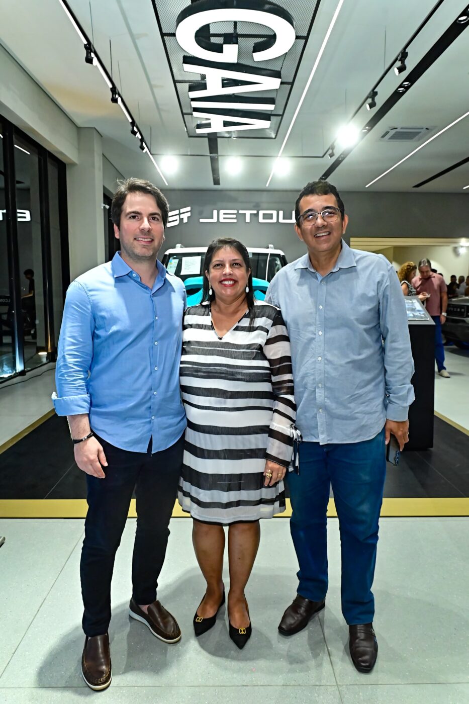 Diego Fraiz, Alessandra Ribeiro e Renato Ribeiro