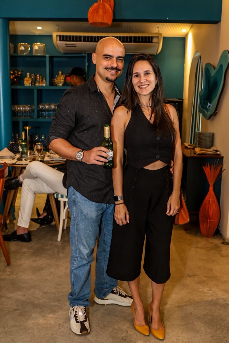 Rafael Rios e Adriana Sales