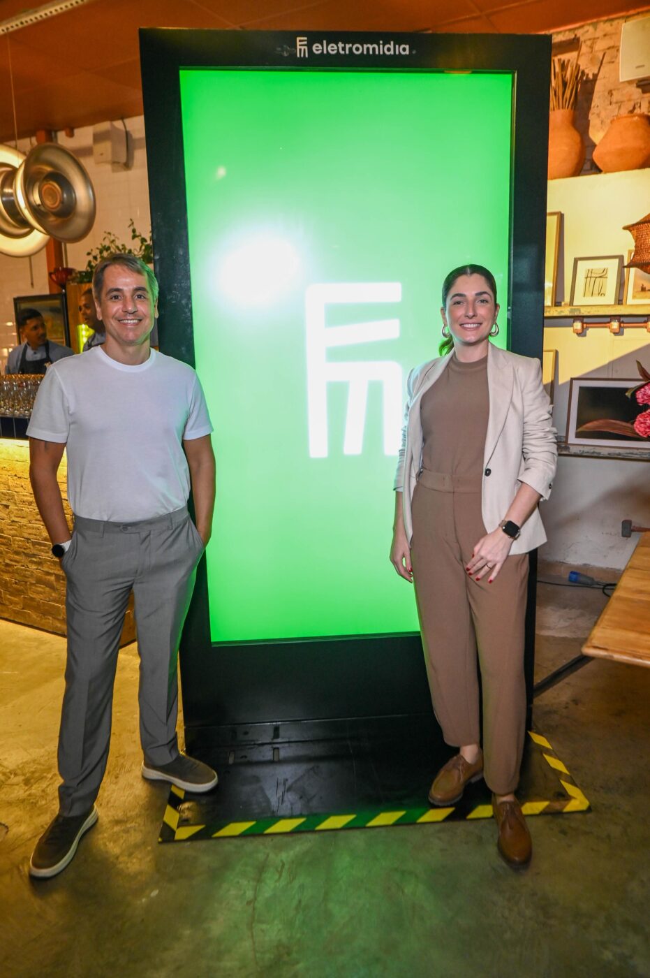 Leonardo César e Fernanda Federico