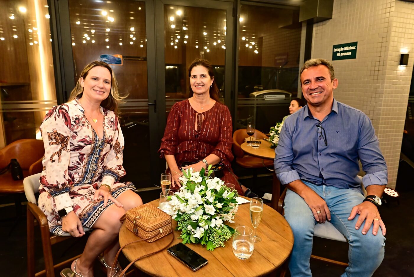 Kamilla Rezende, Maria Renilda Passos e Joelito Rezende Junior